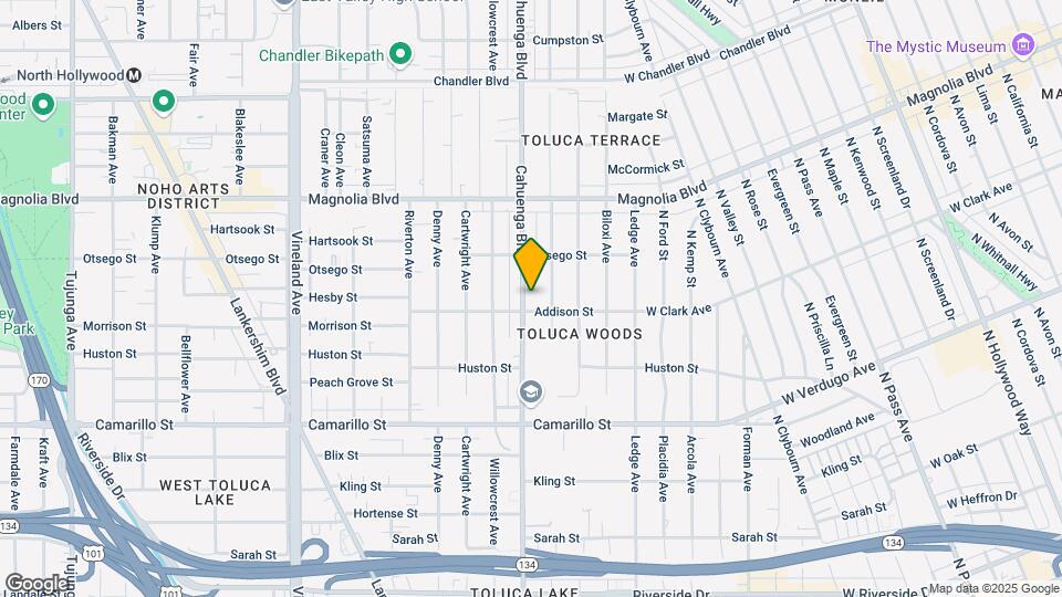 5010 Cahuenga Blvd Mapa y Detalles de la Ubicación