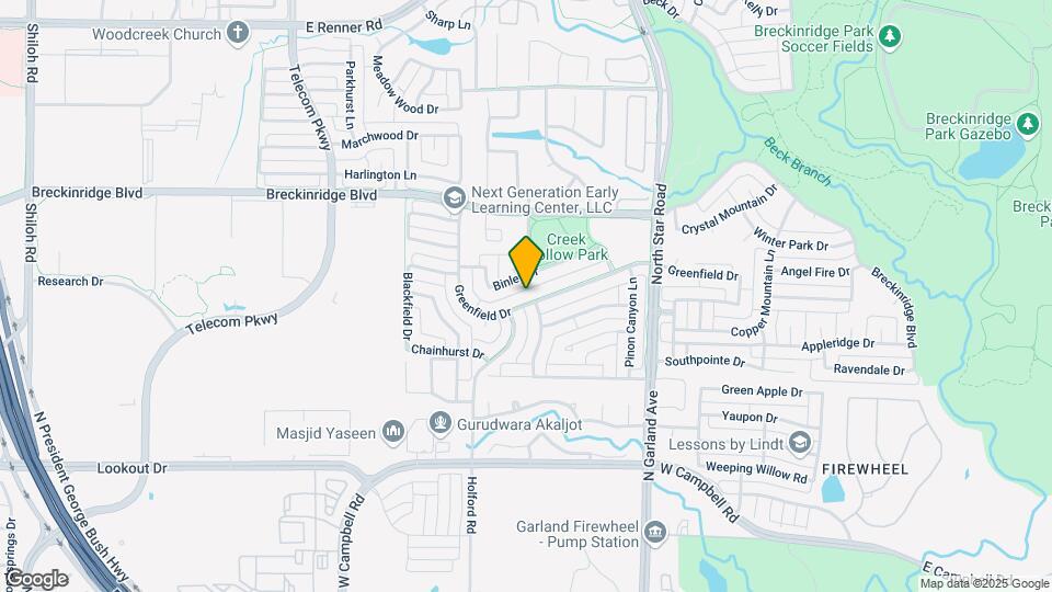 4029 Greenfield Dr Map and Location Details