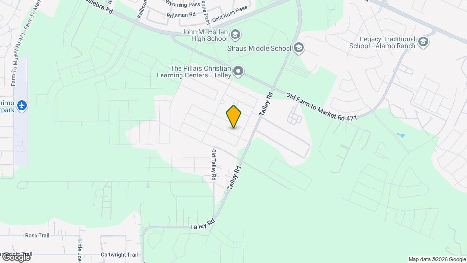 14319 Palm Ridge Map and Location Details