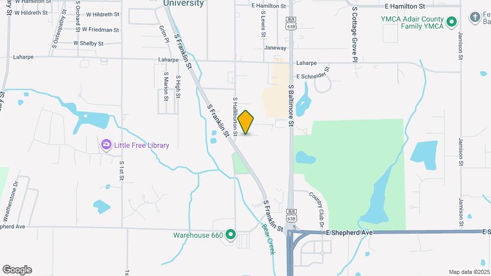 712 Erin Place Map and Location Details