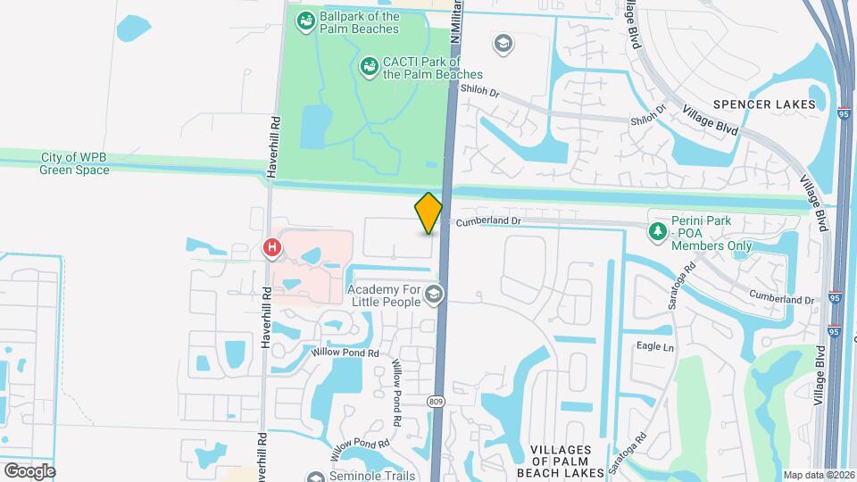 5222 Palmbrooke Cir Map and Location Details