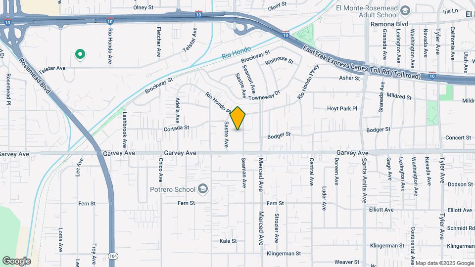 3043 Seaman Ave Map and Location Details