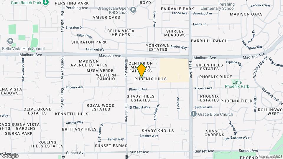 8746 Tondella Way Map and Location Details