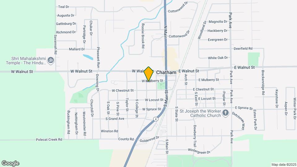 216 W Mulberry St Map and Location Details