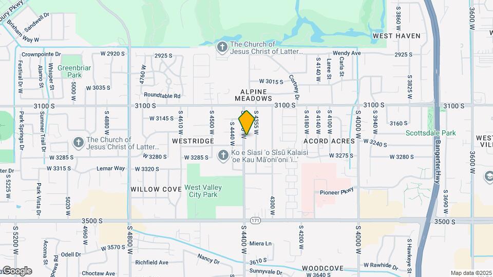 3215 S 4400 W Map and Location Details