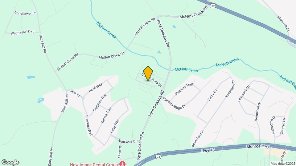 1060 Cobblestone Ln Map and Location Details