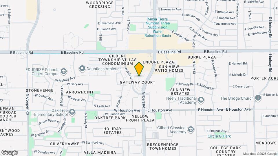 24 W Melody Ave Map and Location Details