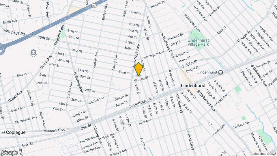 203 N 8th St, Unit 1 Map and Location Details