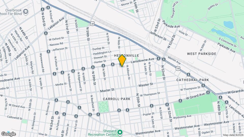1549 N 56th St Map and Location Details