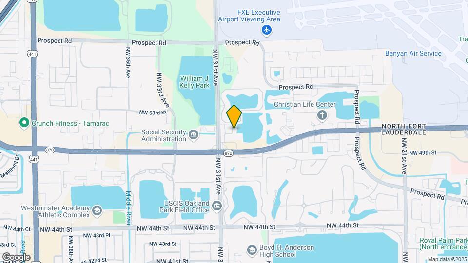 5128 NW 30th Terrace Map and Location Details
