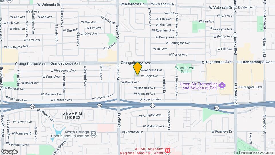 748 W Gage Ave Map and Location Details