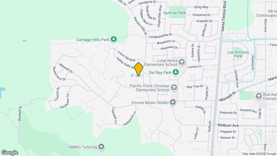 8940 Acorn Way Map and Location Details