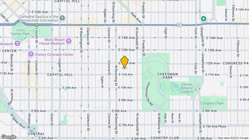 1132 Marion St Map and Location Details