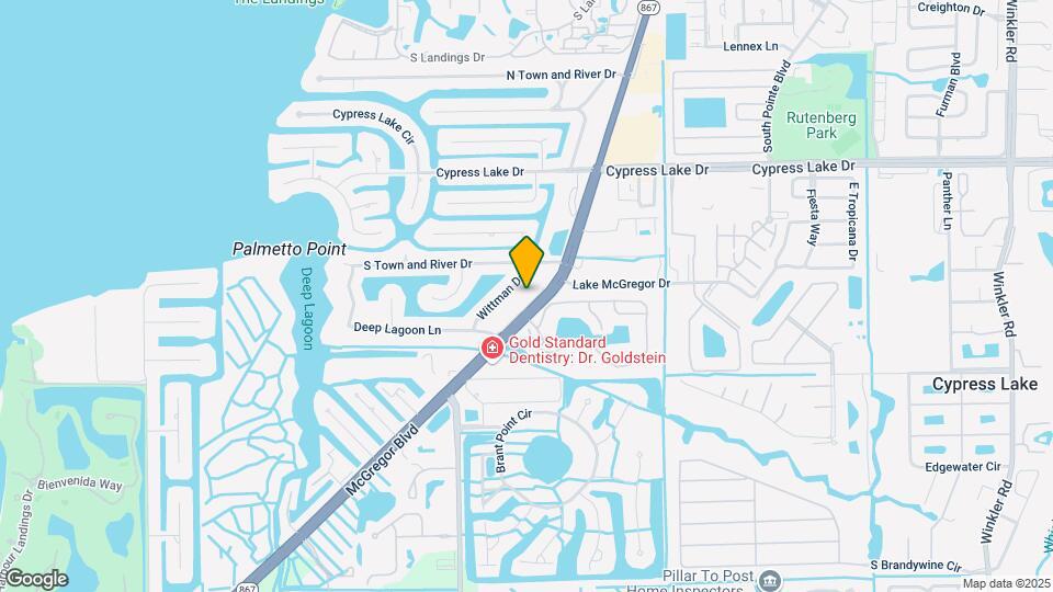 13810 McGregor Blvd Map and Location Details