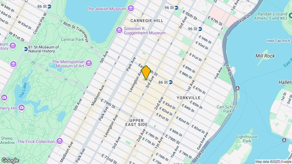 171 E 84th St Map and Location Details