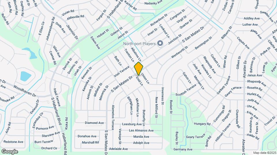 4068 Enid Ln Map and Location Details