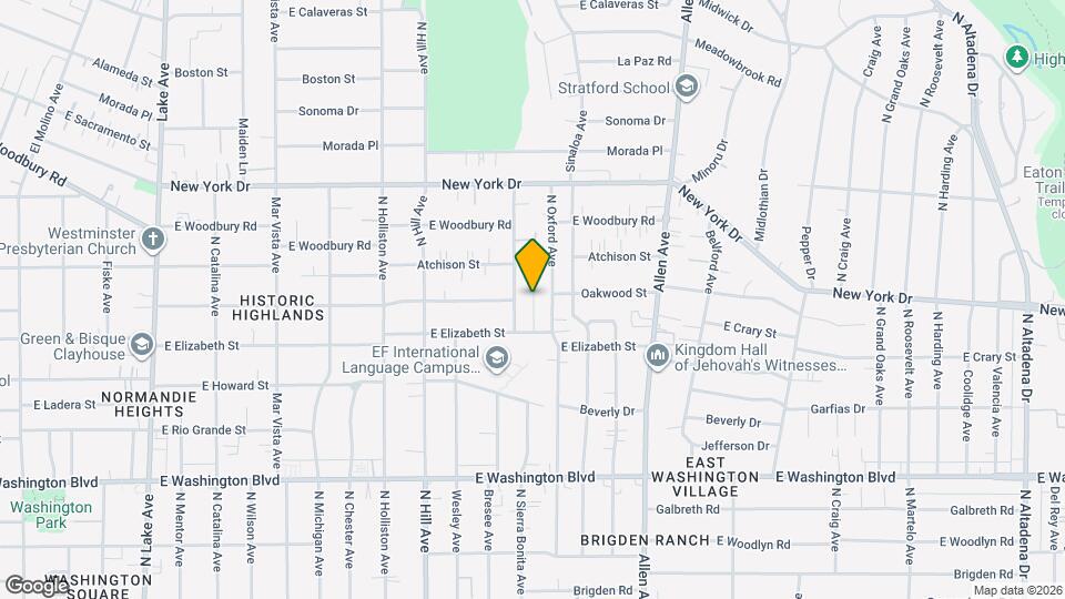 1675 University Dr Map and Location Details