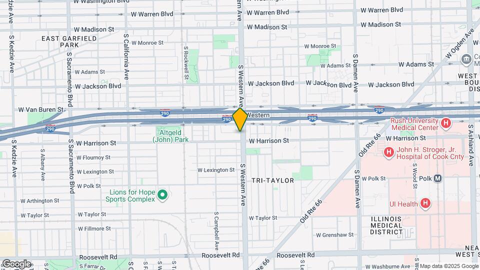 520 S Western Ave, Unit R101 Map and Location Details