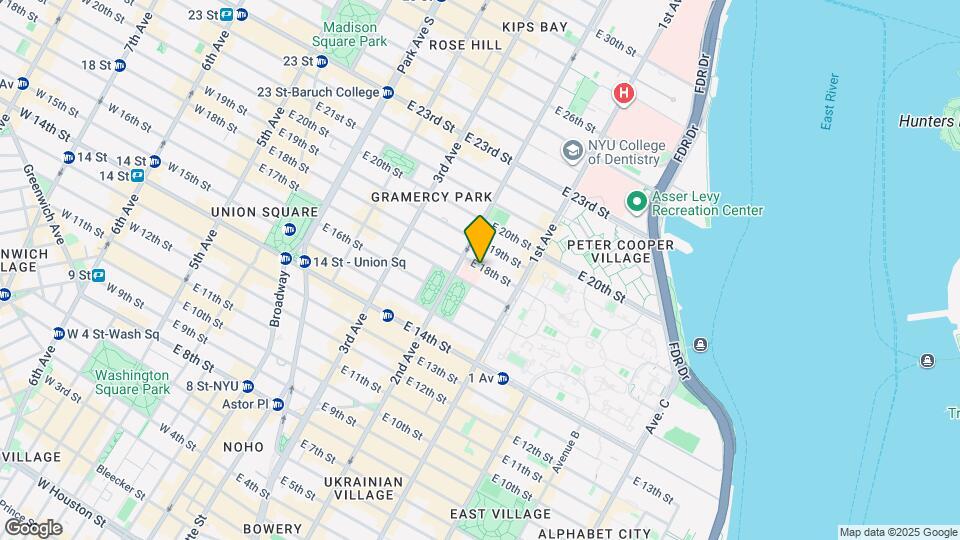 314 East 18th Street Map and Location Details