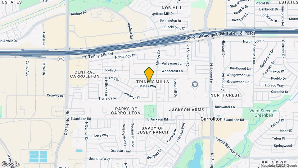 1527 Estates Way Map and Location Details