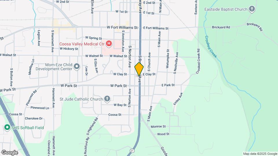 303 S Broadway Ave Map and Location Details