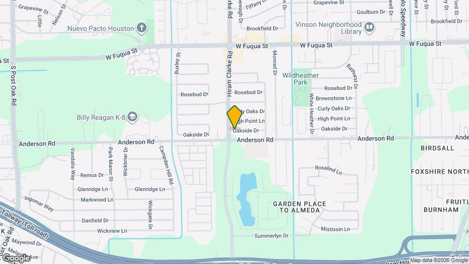4427 Oakside Dr Map and Location Details