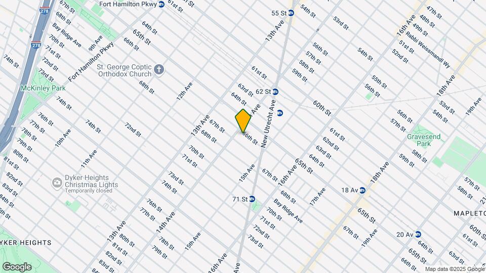 1418 66th St Map and Location Details