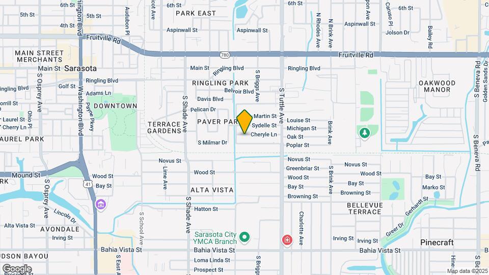 2626 Cheryle Ln Map and Location Details