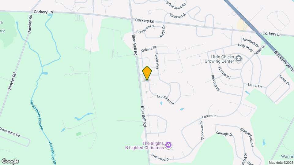 404 Degas Ct, Unit Williamstown Condo Map and Location Details