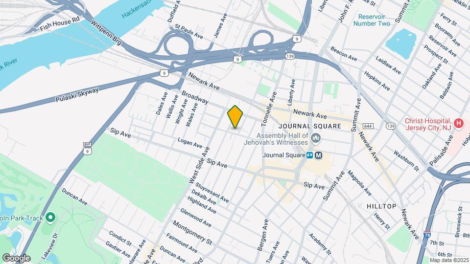 882 Pavonia Ave Mapa y Detalles de la Ubicación