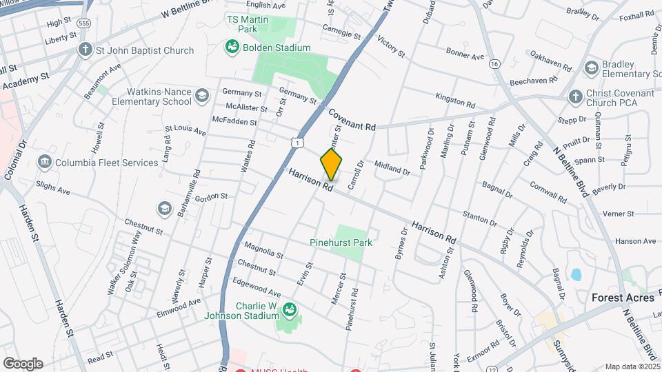 2401 Truax Ln Map and Location Details