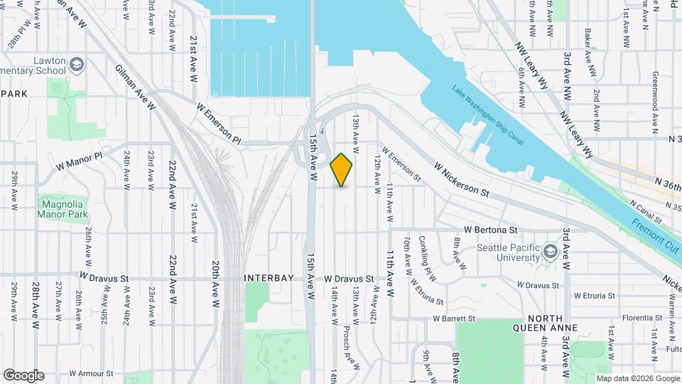 3456 14th Ave W Mapa y Detalles de la Ubicación