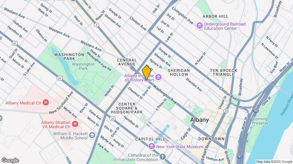 170 Washington Ave, Unit Apt 1 Mapa y Detalles de la Ubicación