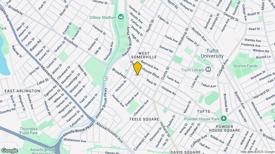 25 Belknap St, Unit 1 Map and Location Details