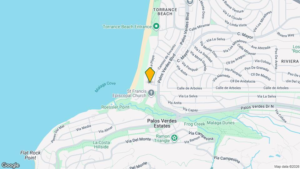 639 Paseo De La Playa Map and Location Details