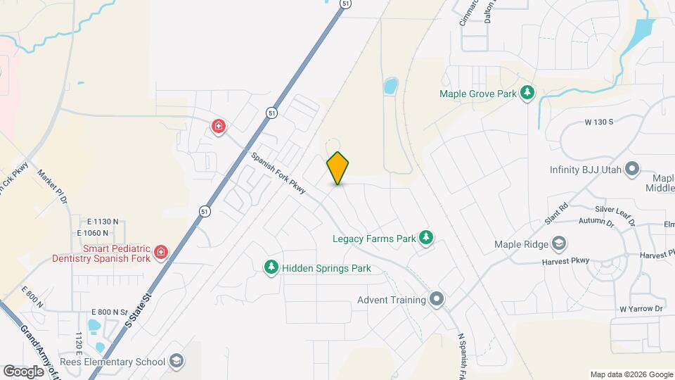 2054 E Silverado Ln Mapa y Detalles de la Ubicación