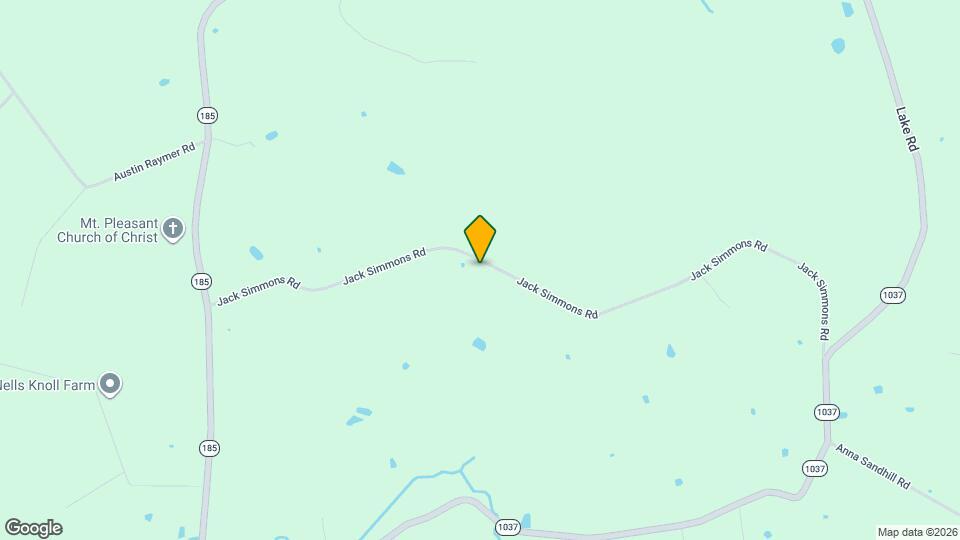 783 Jack Simmons Rd Map and Location Details