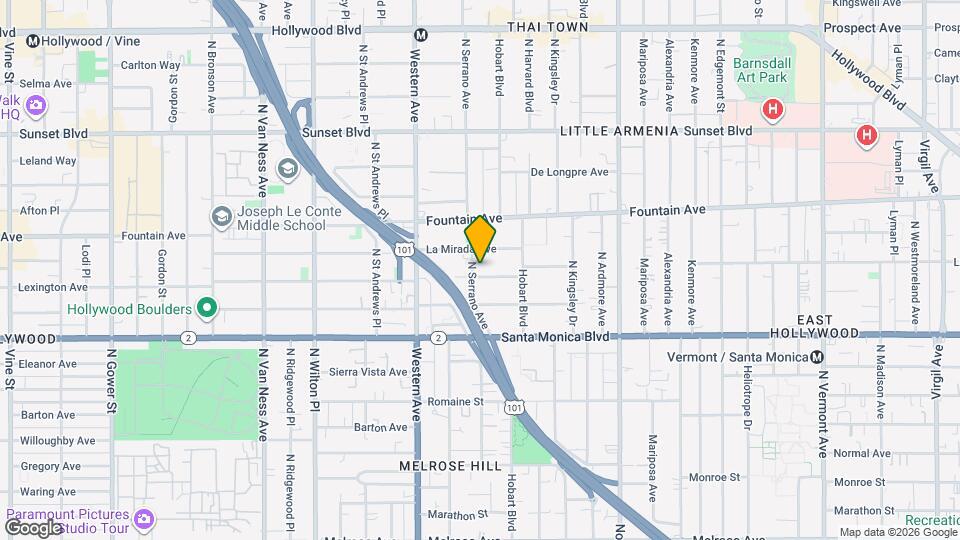 5351 Lexington Ave Map and Location Details