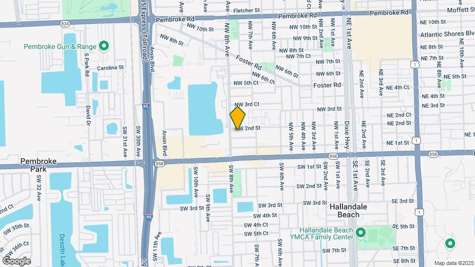 730-740 NW 1st Ct Map and Location Details