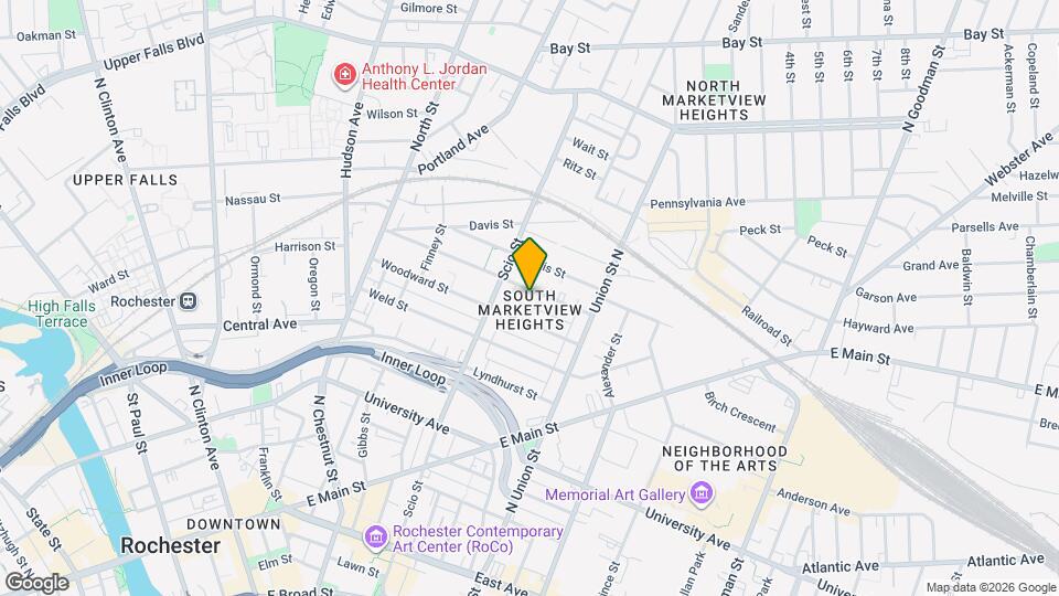 105 Ontario St Map and Location Details