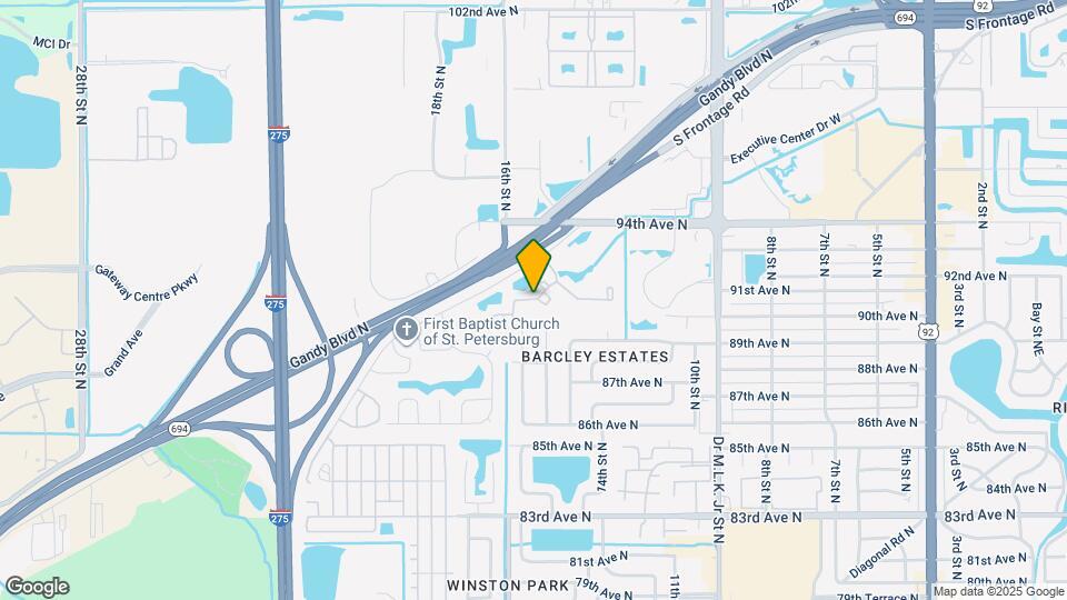1400 Gandy Blvd N Mapa y Detalles de la Ubicación