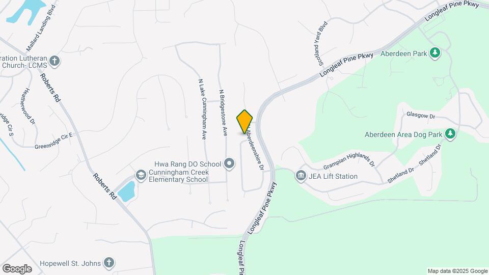 574 S Aberdeenshire Dr Mapa y Detalles de la Ubicación