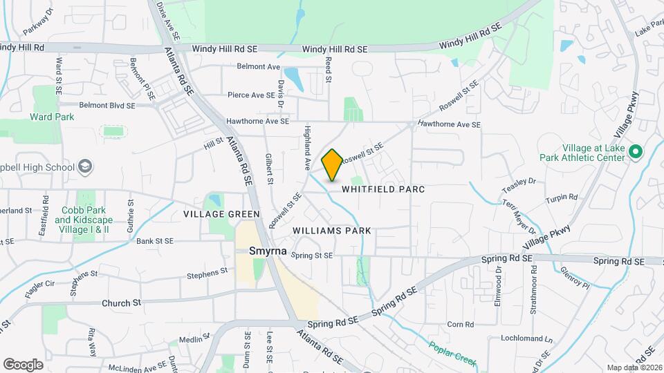 1469 Whitfield St SE Mapa y Detalles de la Ubicación