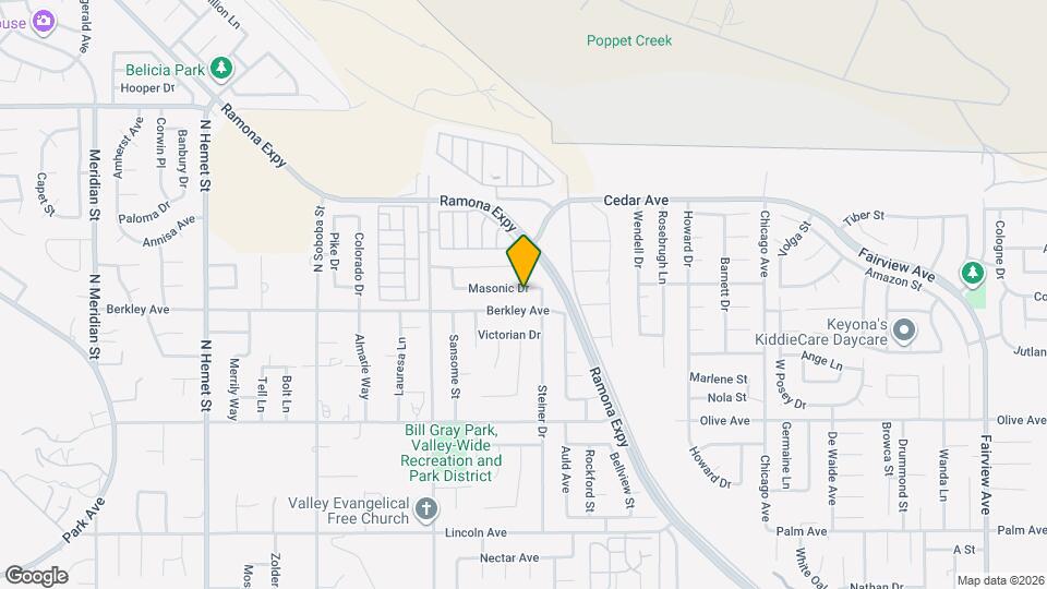 42957 Masonic Dr Map and Location Details