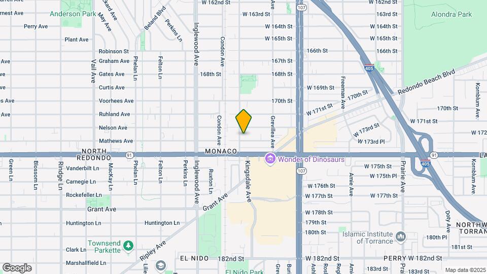 4575 W 173rd St Mapa y Detalles de la Ubicación