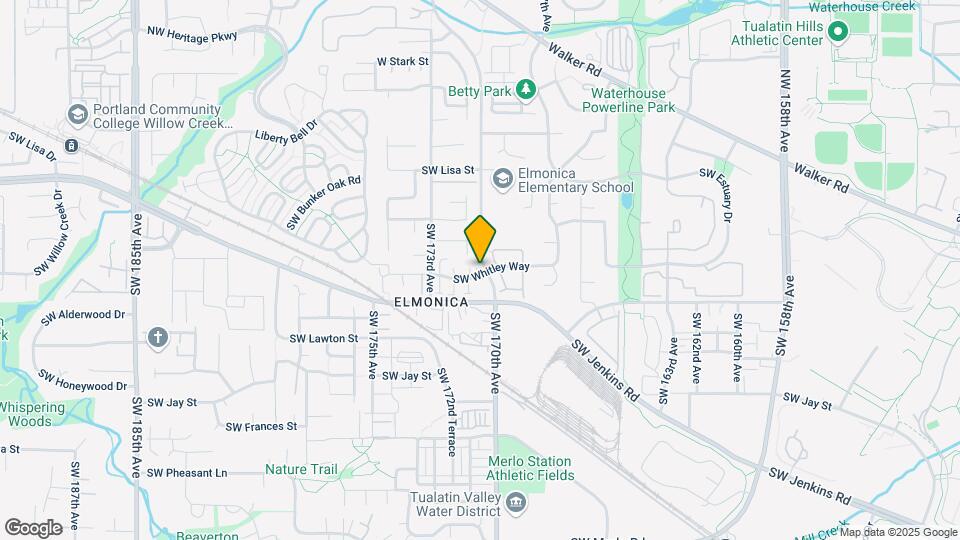 895 SW 170th Ave Map and Location Details