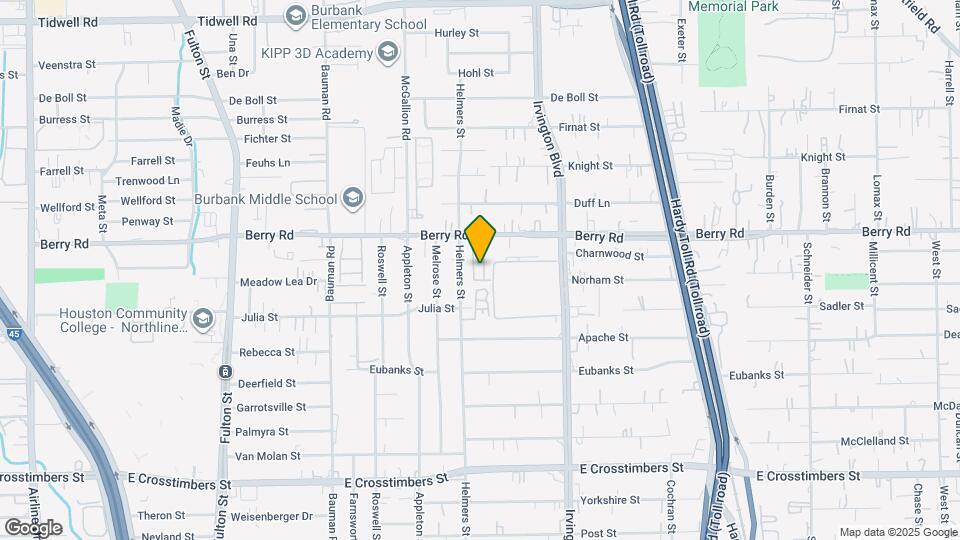 8419 Berry Brush Ln Map and Location Details