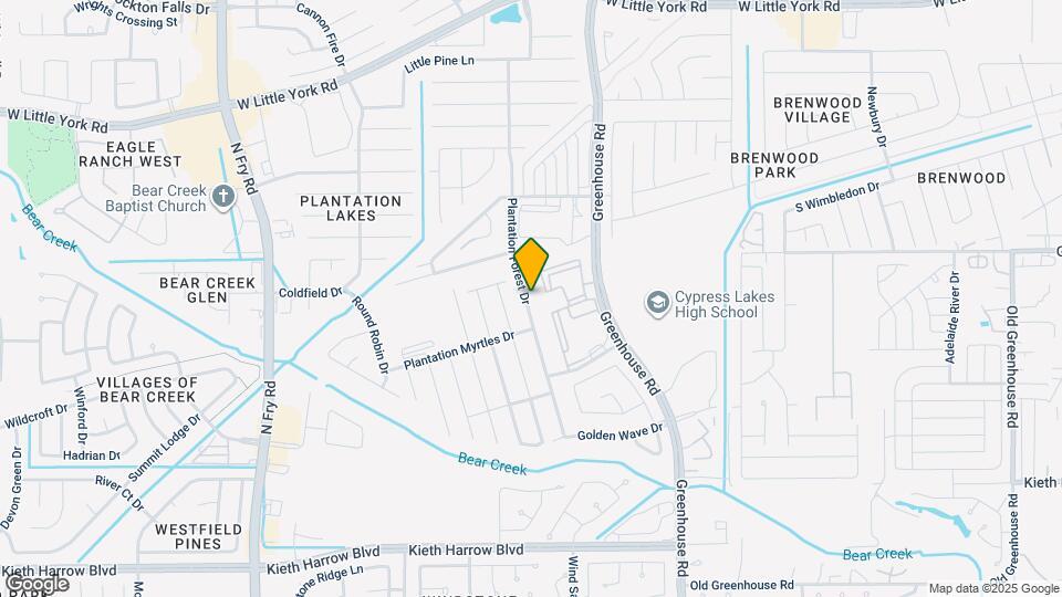 5638 Plantation Forest Dr Map and Location Details