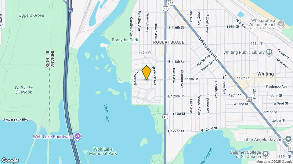 650 119th St Map and Location Details