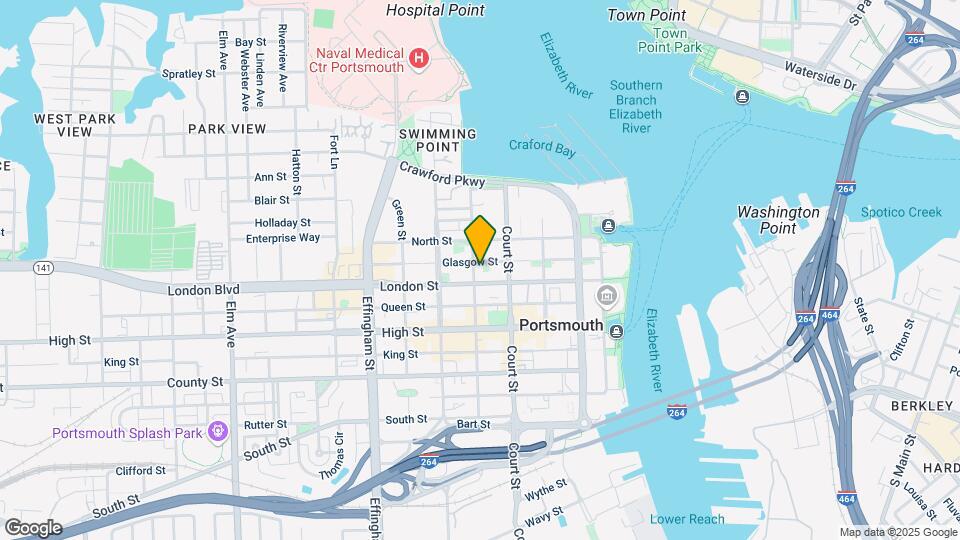 409 Dinwiddie St, Unit B Map and Location Details